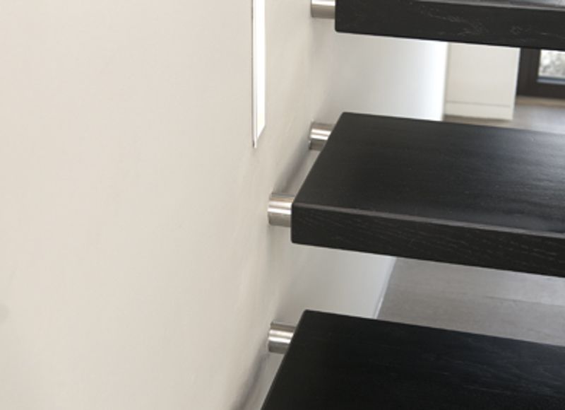Escaliers avec boulons en acier inoxydable 6