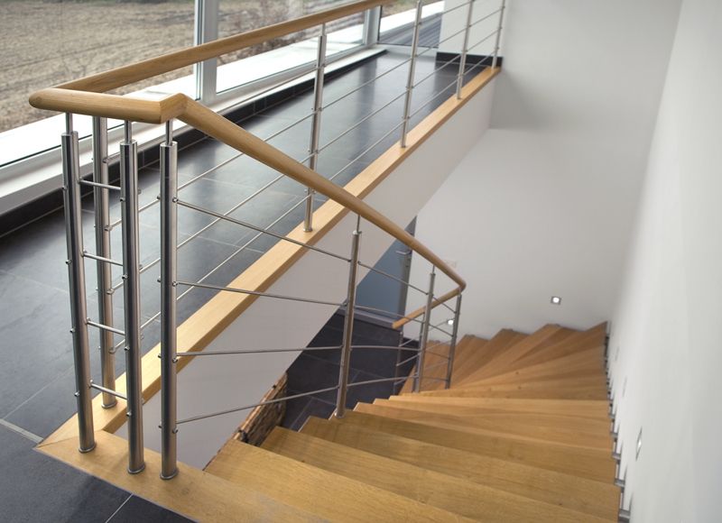 Stairs with stainless steel bolts 9