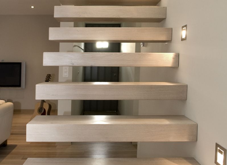 Floating stairs 9